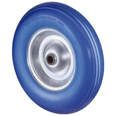 Obrázek produktu pro Polyuretanové kolo Ø kola 260 mm Nosnost 160 kg Ocelový ráfek odolný proti propíchnutí Čepy