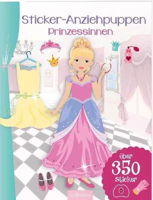 Produktbild von Sticker-Anziehpuppen - Prinzessinnen