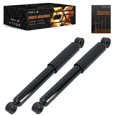 Productafbeelding van 2 stuks achterste schokdempers voor Suzuki Alto, Nissan Pixo, modeljaren 2009-2025, onderdeelnummers 348028 en 562104A00G