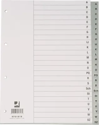 Produktbild von Connect KF01817, Weiß, Polypropylen (PP), A4, 210 mm, 297 mm, 20 Stück(e)