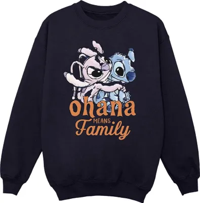 Produktbild von Disney - "Ohana" Sweatshirt für Herren BI31138 (L) (Marineblau)