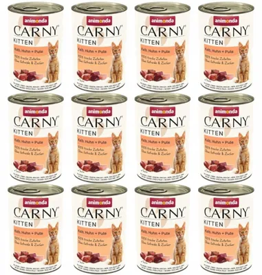 Zdjęcie produktu dla ANIMONDA Carny Kitten cielęcina kurczak 12x400g