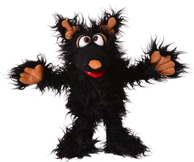 Produktbild von Living Puppets Muffi Hapsweg Handpuppe 35cm