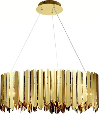 Produktbild von Toolight Hängelampe APP1764-8CP Gold