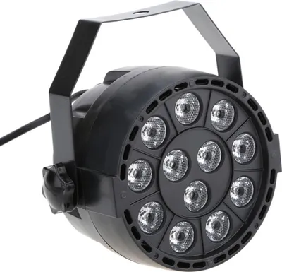 Produktbild von Lixada DMX-512 RGBW LED Hochleistungs-Bühne PAR Licht Beleuchtung Strobe Professionelle 8 Kanal Party Disco Show 30W AC 90-240V
