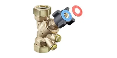 Produktbild von Oventrop Strangabsperrventil Hydrocontrol ATR PN 16, beiderseits AG und Überwurfmutter DN 20, 1"AG
