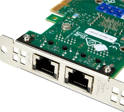 Zdjęcie produktu dla Intel X550T2, Wewnętrzny, Przewodowa, PCI Express, Ethernet, 10000 Mbit/s, Zielony, Srebrny