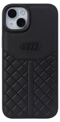 Obrázok produktu pre Puzdro Audi pre iPhone 15 a 14 Plus – séria Q8 – čierne