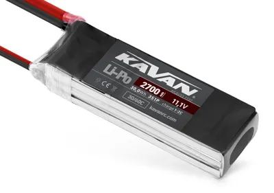 Produktbild von Kavan 2700mAh/11 1V 30/60C Modellbauakkus