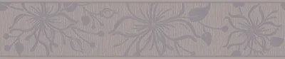 Produktbild von A.S. Creation | Only Borders 11 | 346674 | Vliesbordüre | Blumenoptik | 5.00 x 0.13 m | Braun | Wohnzimmer | Flur | Büro | Küche | Wohnräume