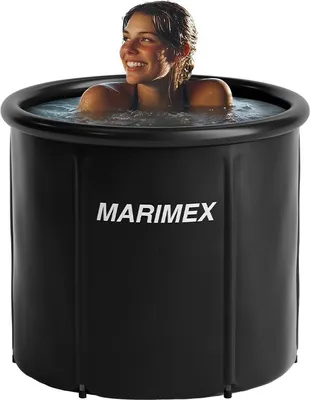 Produktbild von Marimex Eisbadewanne (90 x 75 cm) - aufblasbare Abdeckung und ein Sitzkissen
