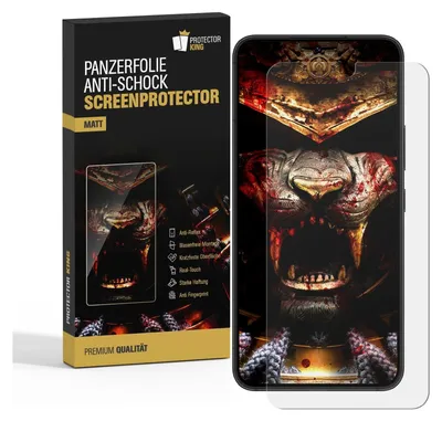 Produktbild von 6x 9H Panzerglas für Samsung Galaxy S24 3D MATT ENTSPIEGELT Nano-Glass Displayschutz Schutzglas Schutzfolie Panzerfolie Screen-Protector ANTI-SHOK ANTI-BRUCH-ANTI-STOß