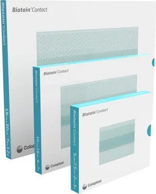 Zdjęcie produktu dla Biatain Contact Silikonowe płatki kontaktowe 15x25 cm nieprzylepne 5 szt