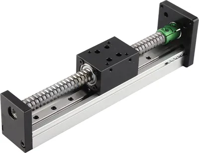 Obrázek produktu pro Přesný posuvný stůl s kuličkovým šroubem Lineární posuvný stůl s účinným zdvihem 150 mm pro motor NEMA 23