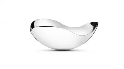 Produktbild von Georg Jensen BLOOM Schale aus Edelstahl, hochglanzpoliert, 260 mm, klein, Artikelnummer 3586280