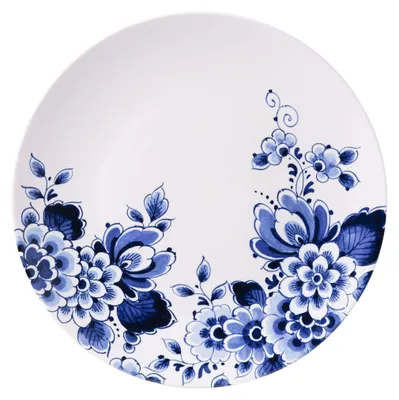 Obrázek produktu pro Heinen Delfts Blauw – Nástěnný talíř „Květ“