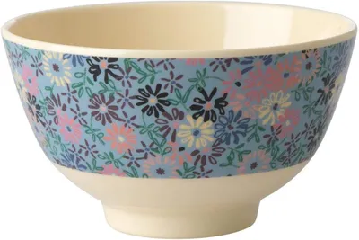 Produktbild von Kleine Melaminschüssel mit Blumenmuster