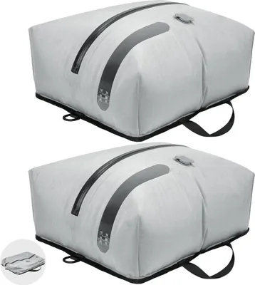 Produktbild von Vakuumkompressionssack - Platzsparend und wasserdicht - 1 Stück - TPU-Nylon