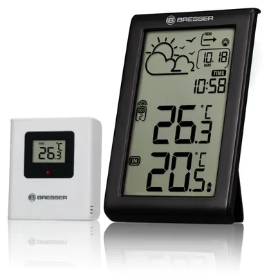 Produktbild von BRESSER Wetterstation Temp W mit DCF-Funksignal 7004210