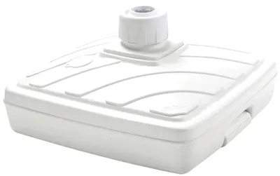 Obrázek produktu pro EDA 010607 G.GF Stojan na slunečník EDA, plastový, čtvercový, 565 mm, šedý
