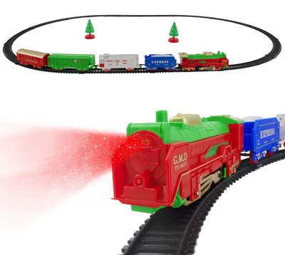 Immagine prodotto di Trenino di Natale per Albero a Batteria