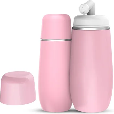 Produktbild von Tragbares Bidet Frauen-Bidet 400 ml,  Intimdusche für Intimhygiene & Wochenbett, Rosa