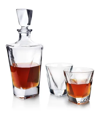 Zdjęcie produktu dla Zestaw 6 kieliszków do likieru i karafka z zaokrągloną szyjką EVA TRIANGLE 280ml/780ml przezroczysty