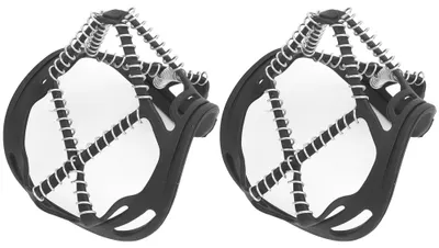 Produktbild von 1 Paar Outdoor-Traktionsfeder-Spike-Schuhüberzug für Schneeklettern und Bergsteigen