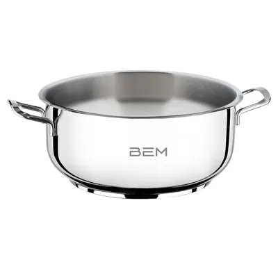 Produktbild von BEM Dampfkocher: 6-tlg Set aus Edelstahl 18/10, Ø 26 cm, Mantowarka Dampfgarer Topf mit Glasdeckel und Dampfeinsatz, für Induktionsherd geeignet