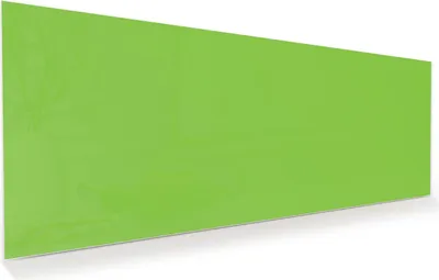 Produktbild von Glasbild 150x60cm in XXL für Wohnzimmer, Schlafzimmer Motiv Hellgrüner Hintergrund