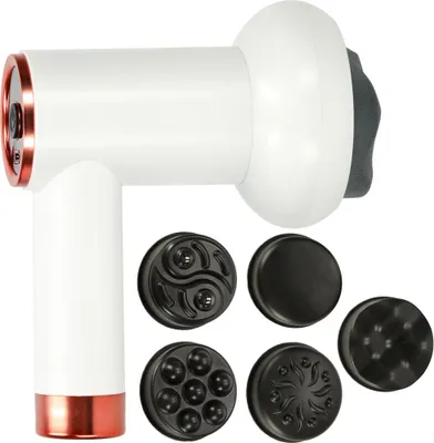 Image de Pistolet de massage dorsal Anti-cellulite Masseur amincissant sans fil 5en1