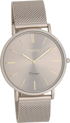 Produktbild von Oozoo Damen Armbanduhr braun Analog Vintage Series Metallarmband D2UOC20336