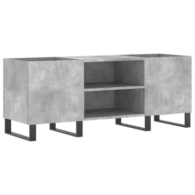 Zdjęcie produktu dla vidaXL Szafka panelowa betonowa szara 121x38x48 cm materiał drewnopochodny
