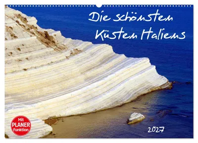 Produktbild von Die schönsten Küsten Italiens (Wandkalender 2027 DIN A2 quer), CALVENDO Monatskalender