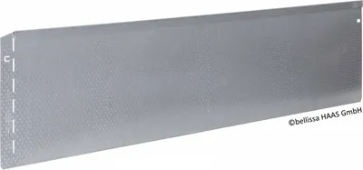Produktbild von bellissa® Rasenkante / Mähkante 118 cm x 0.1 cm x 12.5 cm aus verzinktem Metall