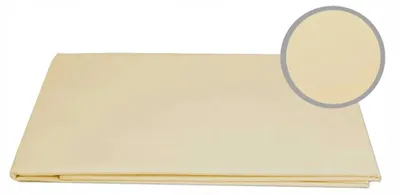 Produktbild von Elway Baumwoll Laken 160x220 cm ohne Gummi Beige