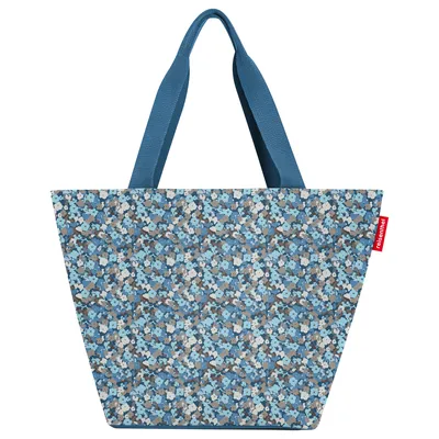 Produktbild von reisenthel shopper M, Einkaufstasche, Tragetasche, Schultertasche, Tasche, Polyestergewebe, Viola Celeste, 15 L, ZS4090