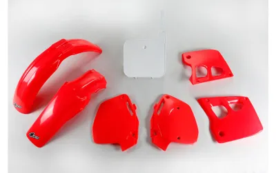 Immagine prodotto di Ufo Honda Cr 125 1991-1992 Hokit097-999w kit plastica Rosso Rosso Taglia Unica