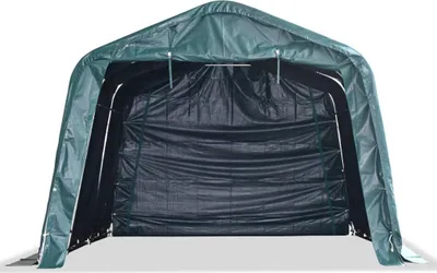 Produktbild von vidaXL Weidezelt PVC 550 g/m² 3,3×4,8 m Dunkelgrün