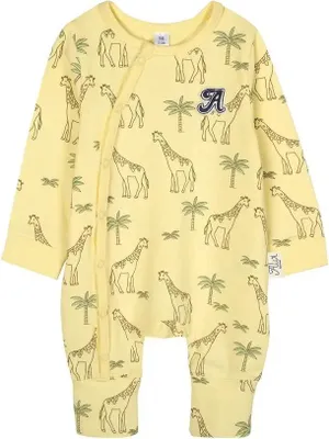 Produktbild von Alvi® ALVI Overall, french vanilla AOP Palmtre, Gr. 68