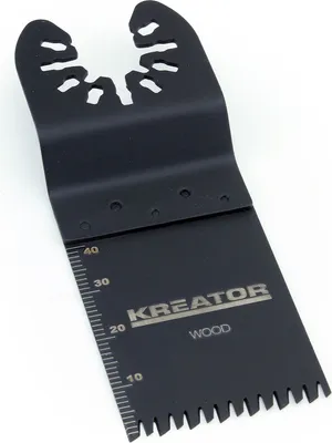 Produktbild von Kreator Tauchsägeblatt 34 x 40 x 2 mm Holzverarbeitung für Multifunktionsgeräte - Tauchsägeblatt für Holz