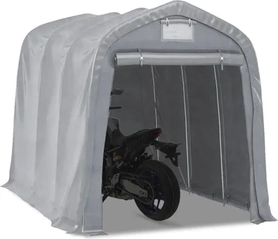 Immagine prodotto di Tenda garage per moto MG2 Garage per moto 1,6x2,4m PE grigio