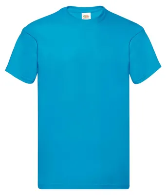 Produktbild von Fruit of the Loom - "Original" T-Shirt für Herren/Damen Uni LT1822 (S) (Azure Blau)