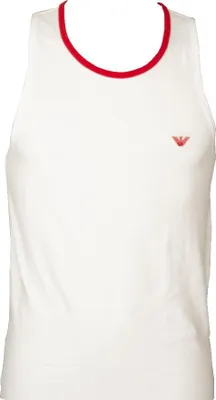 Immagine prodotto di Canotta uomo EMPORIO ARMANI canottiera spalla larga cotone elasticizzato articolo 110828 2R530 TANK, EUR S - CN 165/88A - BR P - MX CH, Cotone 95%,Spandex 5%