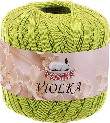 Produktbild von Häkelgarn Violka 50g Baumwolle tlw. recycled Klassikgarn Filetgarn unifarben