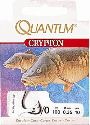 Zdjęcie produktu dla Haki wiązane Quantum Crypton carp w rozmiarze 1/0