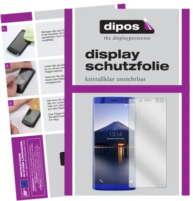 Produktbild von 6x Schutzfolie für Doogee BL12000 klar Displayschutzfolie Folie Display Schutz