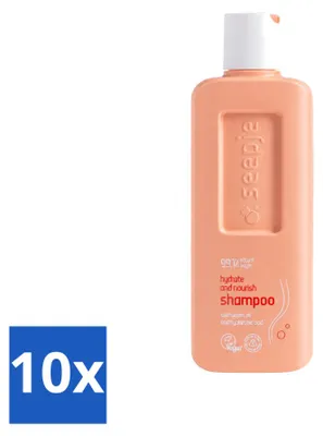 Zdjęcie produktu dla 10 sztuk szamponu Seepje Hydrate & Nourish - Nawilżający i odżywiający - 300 ml - Opakowanie ekonomiczne