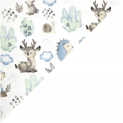 Produktbild von Nyks Baumwoll-Bandana mit Tiermotiv für Kinder