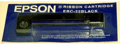 Produktbild von EPSON ERC-22 B - S015358 schwarz Farbband